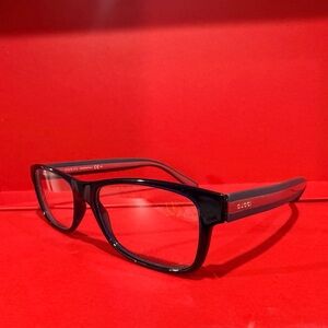 Gucci Authentic Blue and Red Eyeglasses
